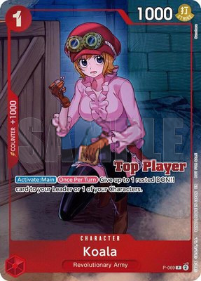 Koala (CS 25-26 Top Player Pack Vol. 2), One Piece Promotion Cards