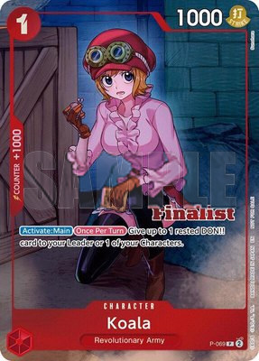 Koala (CS 25-26 Finalist Card Set 2), One Piece Promotion Cards