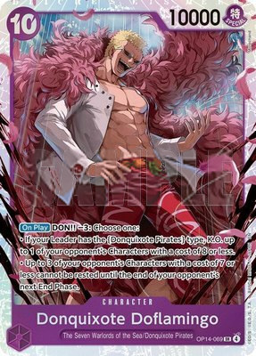 Donquixote Doflamingo, The Azure Sea's Seven