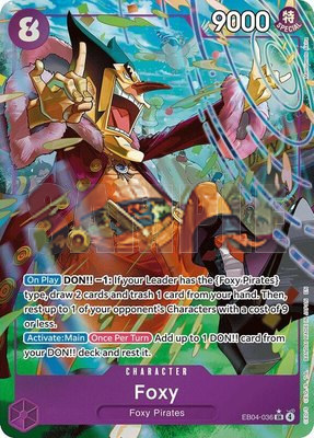 Foxy (Alternate Art), The Azure Sea's Seven