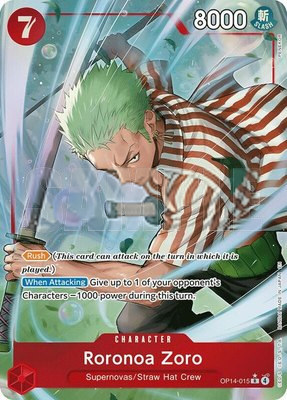 Roronoa Zoro (Alternate Art), The Azure Sea's Seven