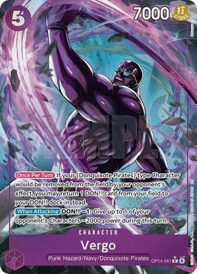 Vergo (Alternate Art), The Azure Sea's Seven