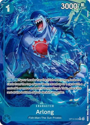 Arlong (Alternate Art), The Azure Sea's Seven