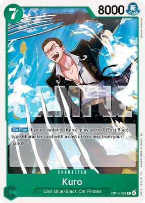 Kuro, The Azure Sea's Seven