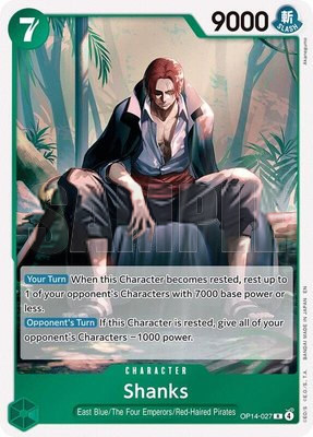Shanks, The Azure Sea's Seven
