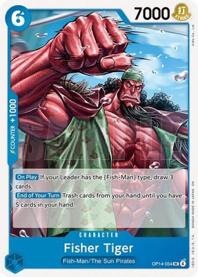 Fisher Tiger, The Azure Sea's Seven