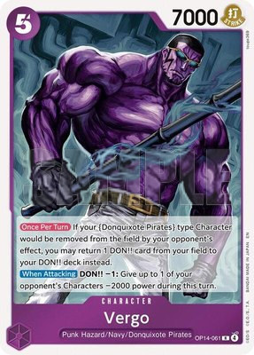 Vergo, The Azure Sea's Seven