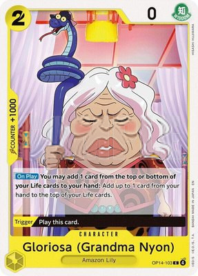 Gloriosa (Grandma Nyon), The Azure Sea's Seven
