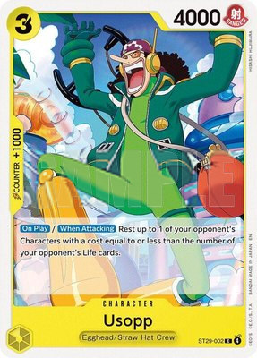 Usopp, Starter Deck 29: Egghead
