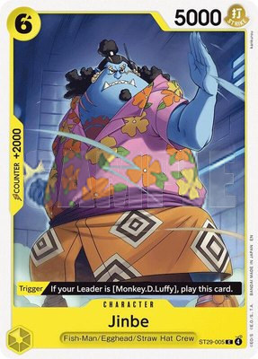 Jinbe, Starter Deck 29: Egghead