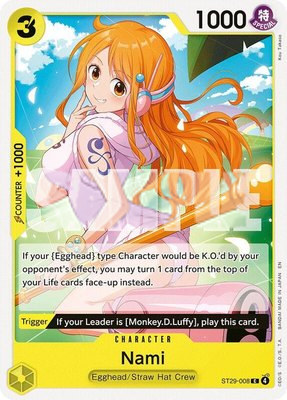 Nami, Starter Deck 29: Egghead