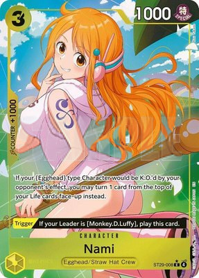 Nami (Full Art), Starter Deck 29: Egghead