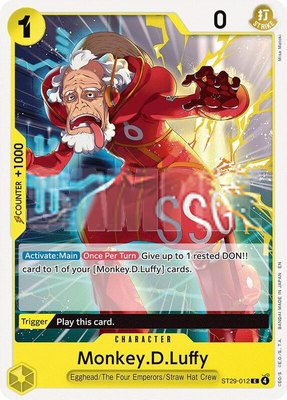 Monkey.D.Luffy (012), Starter Deck 29: Egghead