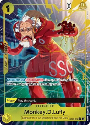 Monkey.D.Luffy (012) (Full Art), Starter Deck 29: Egghead