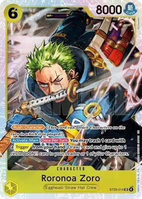 Roronoa Zoro, Starter Deck 29: Egghead