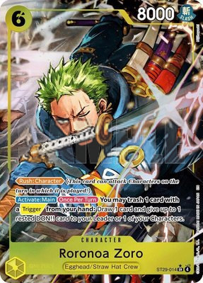 Roronoa Zoro (Full Art), Starter Deck 29: Egghead