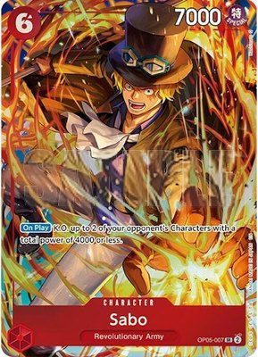 Sabo (Illustration Box Vol.5), One Piece Promotion Cards
