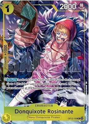 Donquixote Rosinante (Illustration Box Vol.6), One Piece Promotion Cards