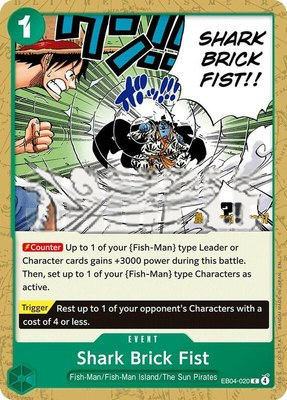 Shark Brick Fist, The Azure Sea's Seven Release Event Cards