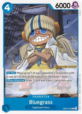 Bluegrass, The Azure Sea's Seven Release Event Cards