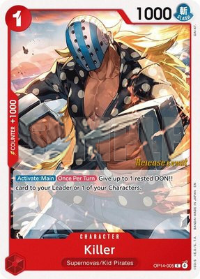 Killer, The Azure Sea's Seven Release Event Cards