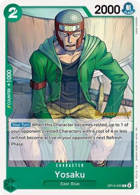 Yosaku, The Azure Sea's Seven Release Event Cards
