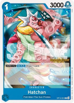 Hatchan, The Azure Sea's Seven Release Event Cards