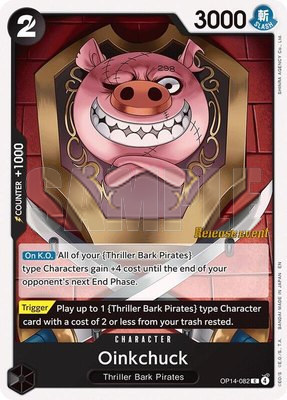 Oinkchuck, The Azure Sea's Seven Release Event Cards
