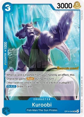 Kuroobi, The Azure Sea's Seven Release Event Cards