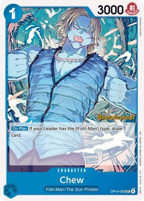 Chew, The Azure Sea's Seven Release Event Cards