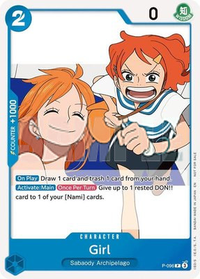 Girl (OP14 Release Event), One Piece Promotion Cards