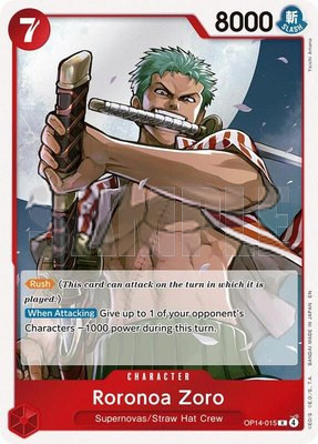 Roronoa Zoro, The Azure Sea's Seven