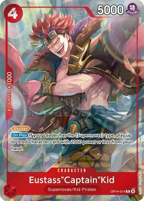 Eustass"Captain"Kid (Dash Pack), The Azure Sea's Seven