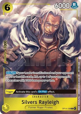 Silvers Rayleigh (Dash Pack), The Azure Sea's Seven