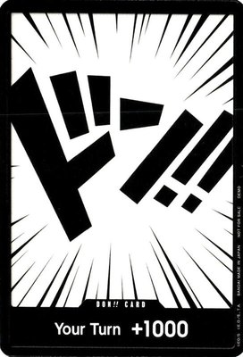 DON!! Card, One Piece Demo Deck Cards