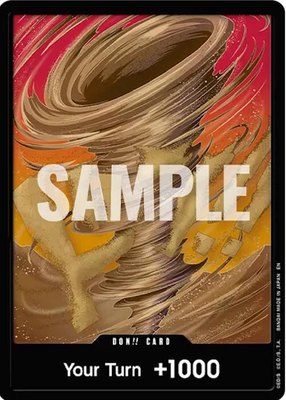 DON!! Card (Crocodile) (Double Pack Set Vol. 9), The Azure Sea's Seven