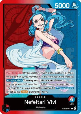 Nefeltari Vivi (001), Extra Booster: One Piece Heroines Edition