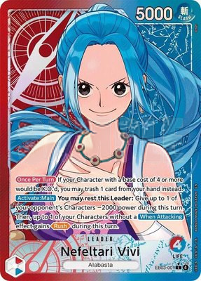 Nefeltari Vivi (001) (Alternate Art), Extra Booster: One Piece Heroines Edition