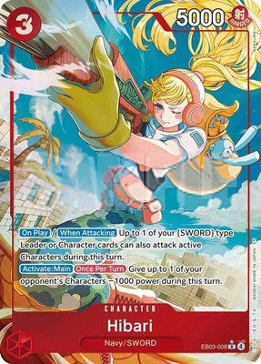 Hibari (Alternate Art), Extra Booster: One Piece Heroines Edition