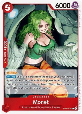 Monet, Extra Booster: One Piece Heroines Edition