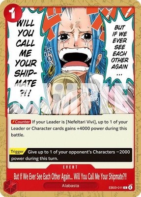 But If We Ever See Each Other Again... Will You Call Me Your Shipmate?!!, Extra Booster: One Piece Heroines Edition