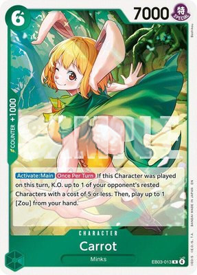 Carrot, Extra Booster: One Piece Heroines Edition