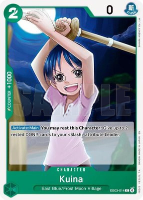 Kuina, Extra Booster: One Piece Heroines Edition