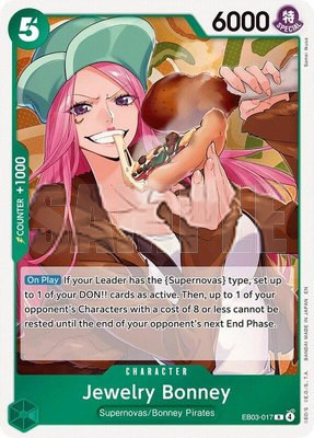 Jewelry Bonney, Extra Booster: One Piece Heroines Edition
