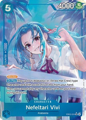 Nefeltari Vivi (024) (Alternate Art), Extra Booster: One Piece Heroines Edition