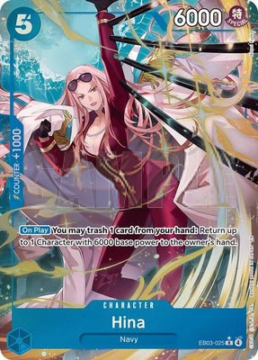 Hina (Alternate Art), Extra Booster: One Piece Heroines Edition