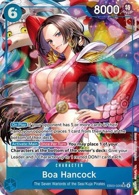 Boa Hancock (Alternate Art), Extra Booster: One Piece Heroines Edition