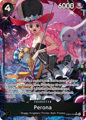Perona (045) (Alternate Art), Extra Booster: One Piece Heroines Edition
