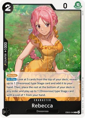 Rebecca, Extra Booster: One Piece Heroines Edition