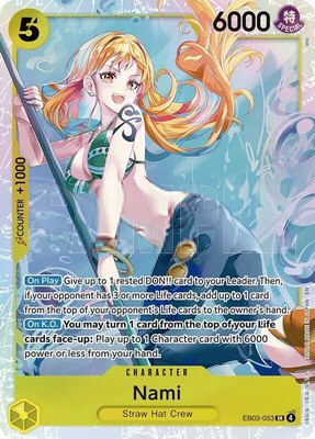 Nami (053), Extra Booster: One Piece Heroines Edition